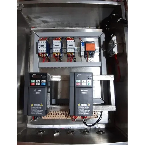 Vfd Control Panel With Pump Base Material: Metal Base