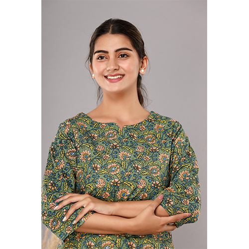 Cotton Sleepwear - Cotton, S/m/l/xl/xxl/xxxl Size, Green | Printed Pattern, Designer Night Suits For Maximum Comfort In Rainy, Spring & Summer Seasons