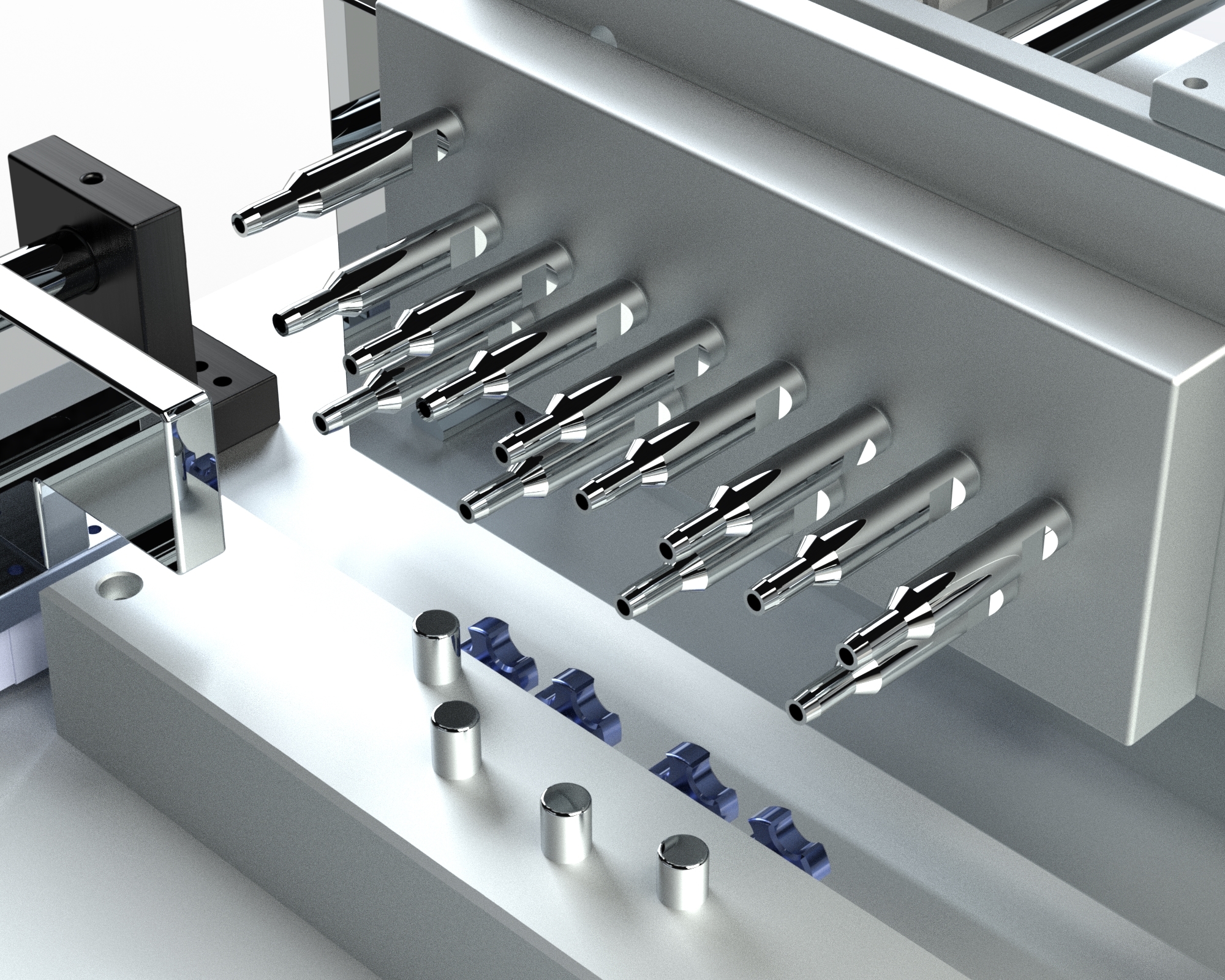 Low Noise Air Flushing Machine For Copper Coils