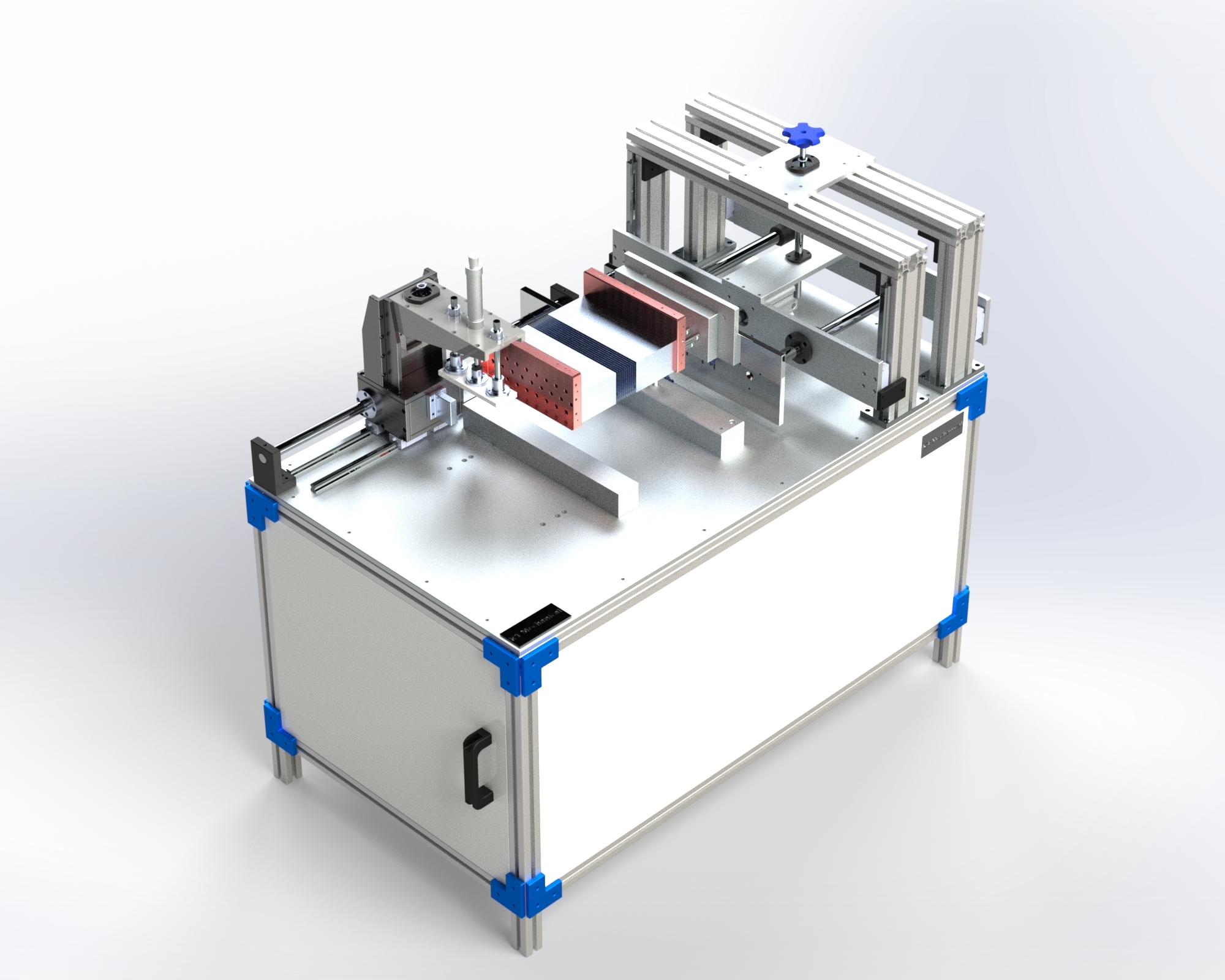Low Noise Air Flushing Machine For Copper Coils