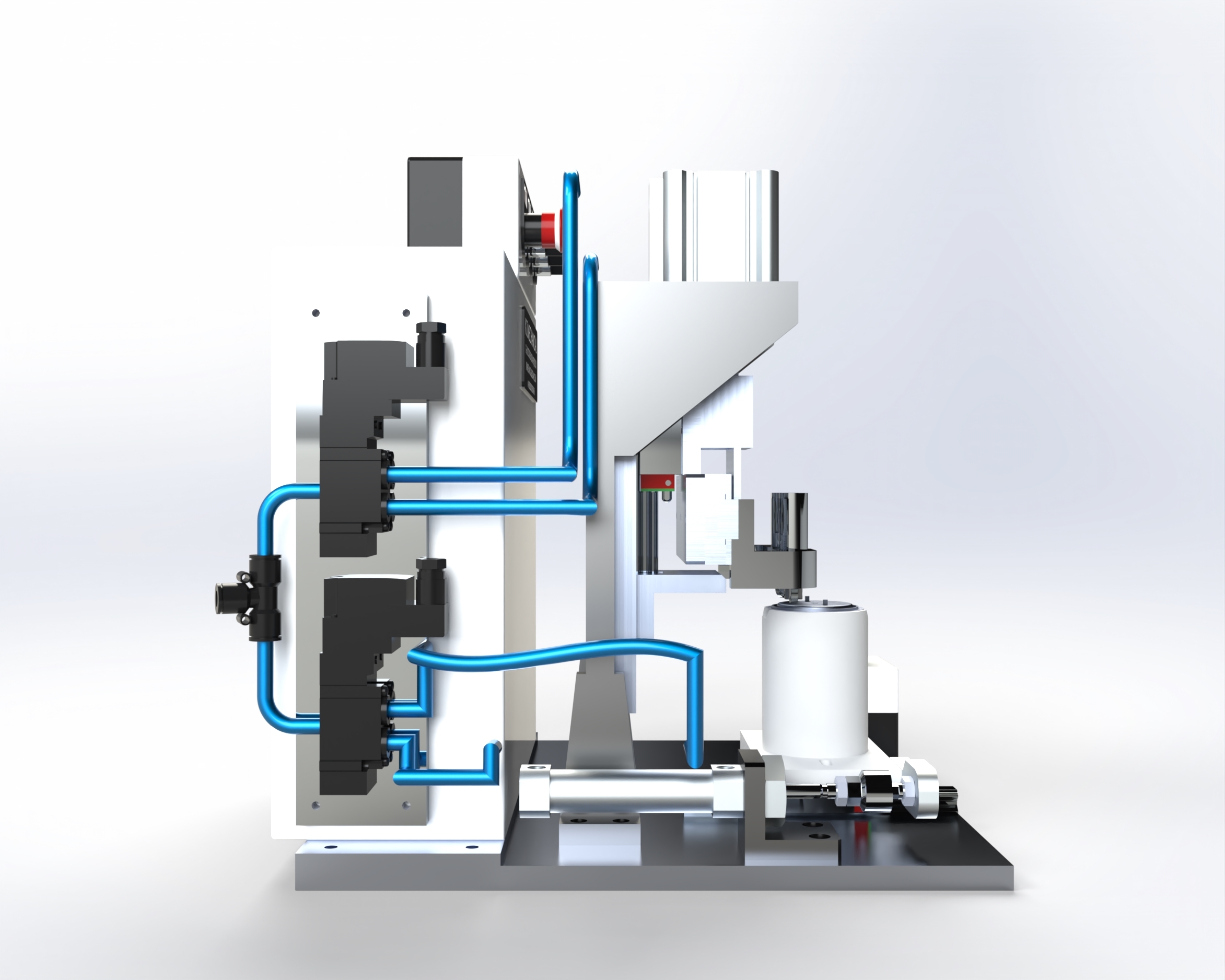 Eco Friendly Led Bulb Notching And Bending Machine