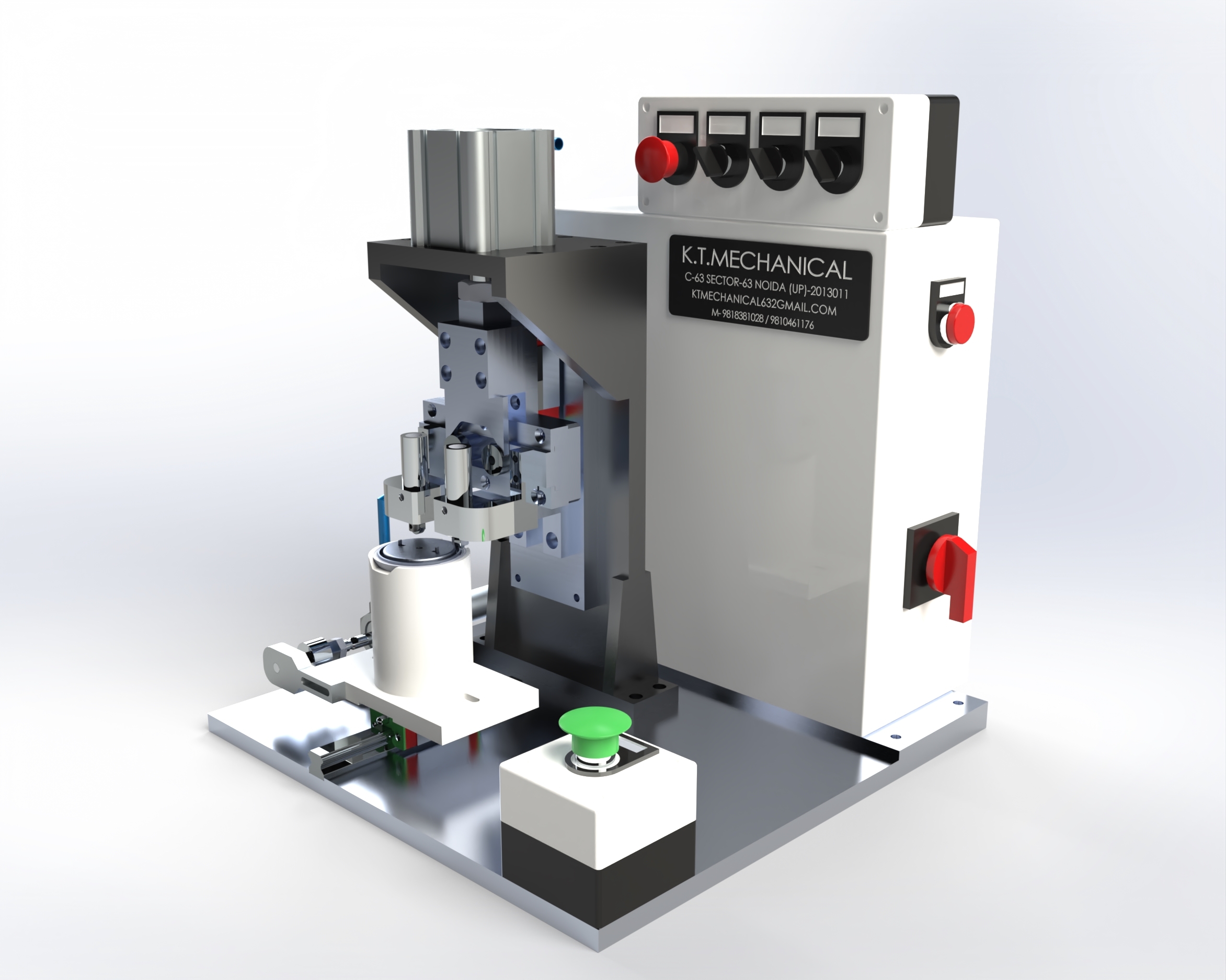 Eco Friendly Led Bulb Notching And Bending Machine
