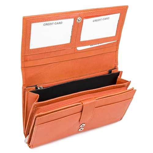 Orange Ladies Wallet