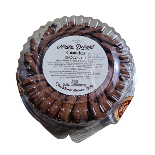 Honey Delight Choco Chip Cookies - Boxed Treats | Sweet Flavor, Ideal For Sharing And Enjoying With Friends And Family