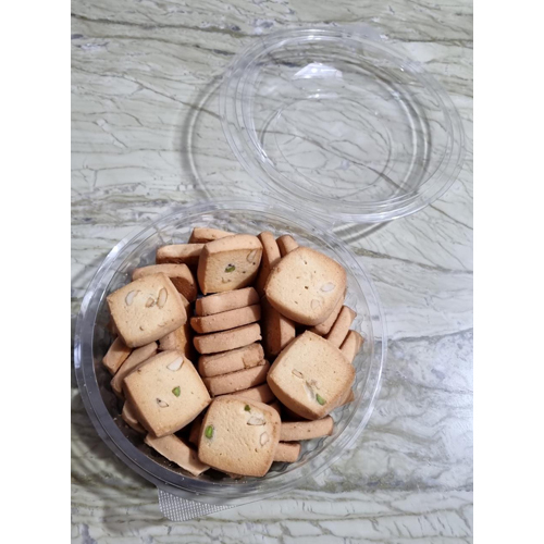 Honey Delight Kaju Pista Cookies - Boxed Treats | Sweet Flavor With Cashews And Pistachios For Delightful Snacking