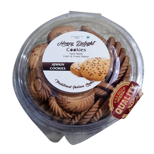 Ajwain Sweet And Salty Biscuit - Boxed Delight | Sweet Taste With A Crunchy Texture, Ideal For Snacking And Tea Time Enjoyment