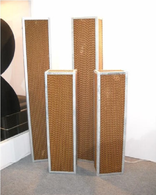 Cellulose Pad Supplier - 600mm To 1800mm Sizes, Brown & Green-brown Colors | Window Mount Installation, Ideal For Industrial & Commercial Uses