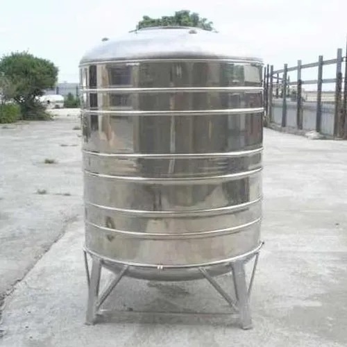 सिल्वर वर्टिकल टैंक