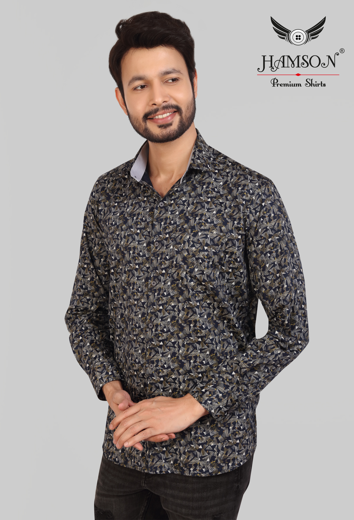 Mens Satin Cotton Shirts Lily 39c Collar Style: Standard