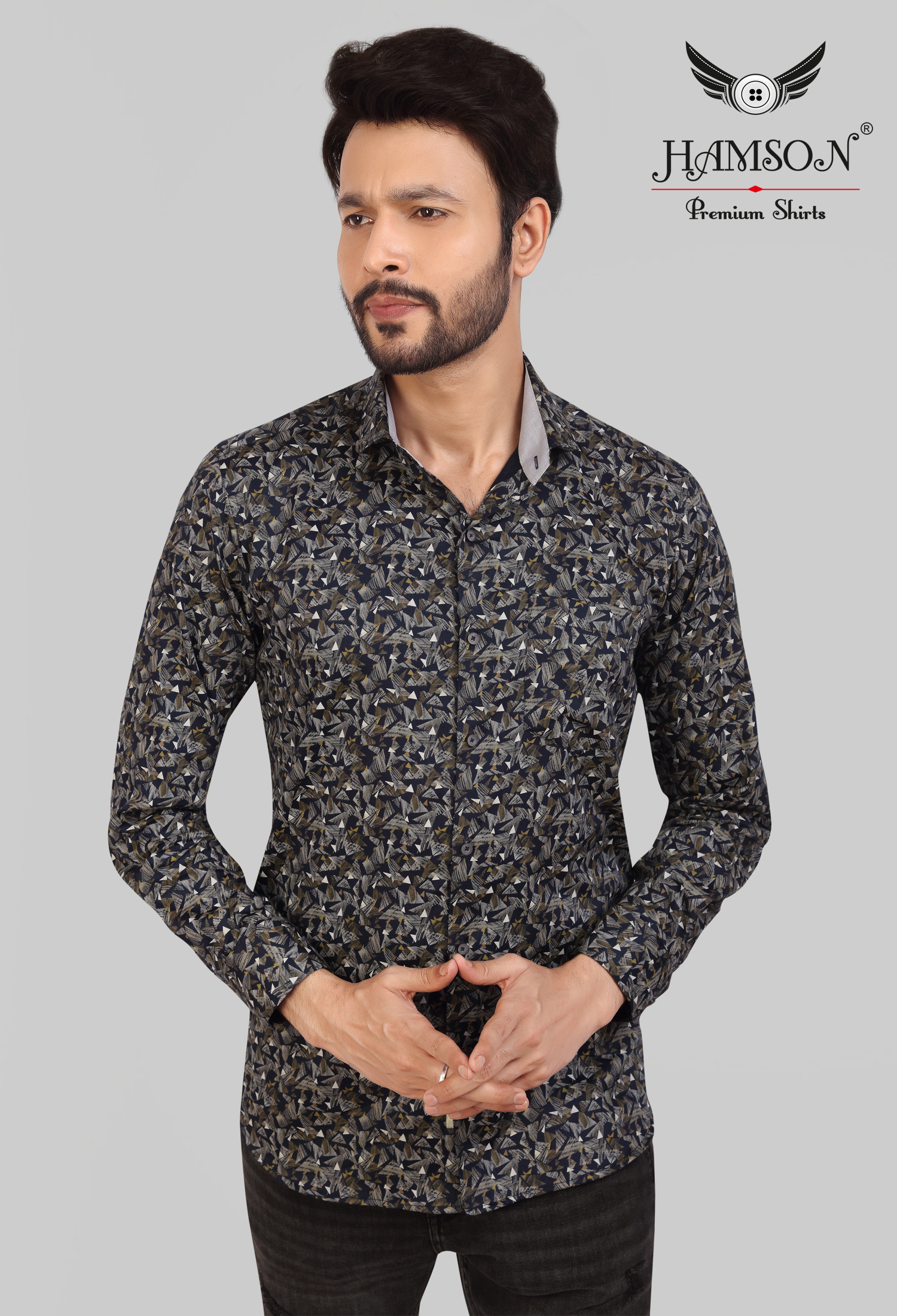 Mens Satin Cotton Shirts Lily 39c Collar Style: Standard