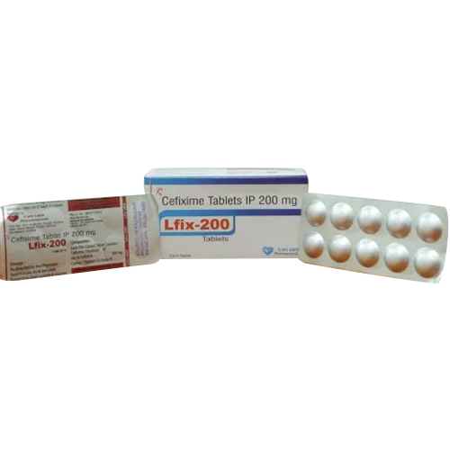 200mg Cefixime ओफ़्लॉक्सासिन गोलियाँ आईपी