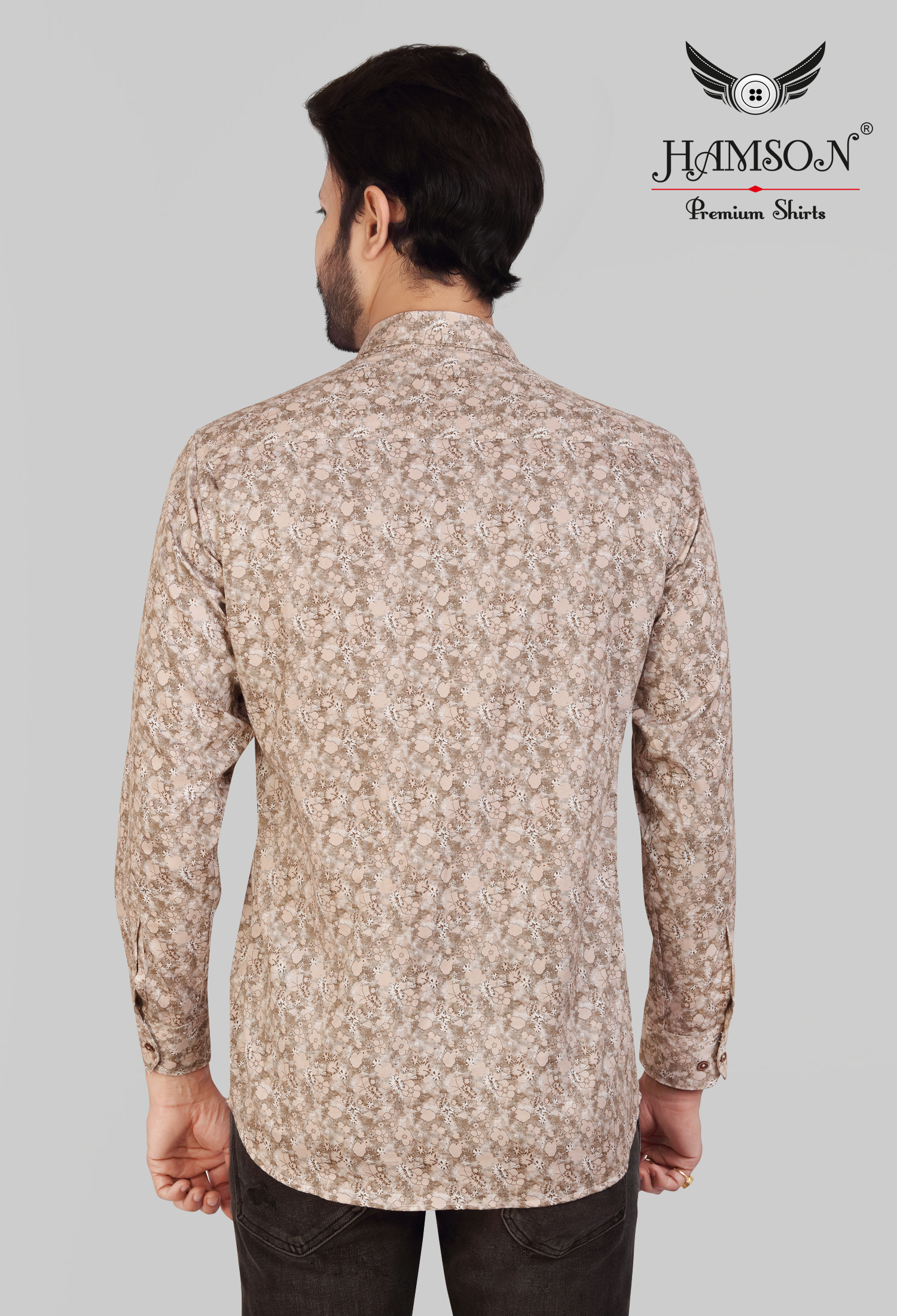 Mens Satin Cotton Shirts Lily 42a Collar Style: Standard