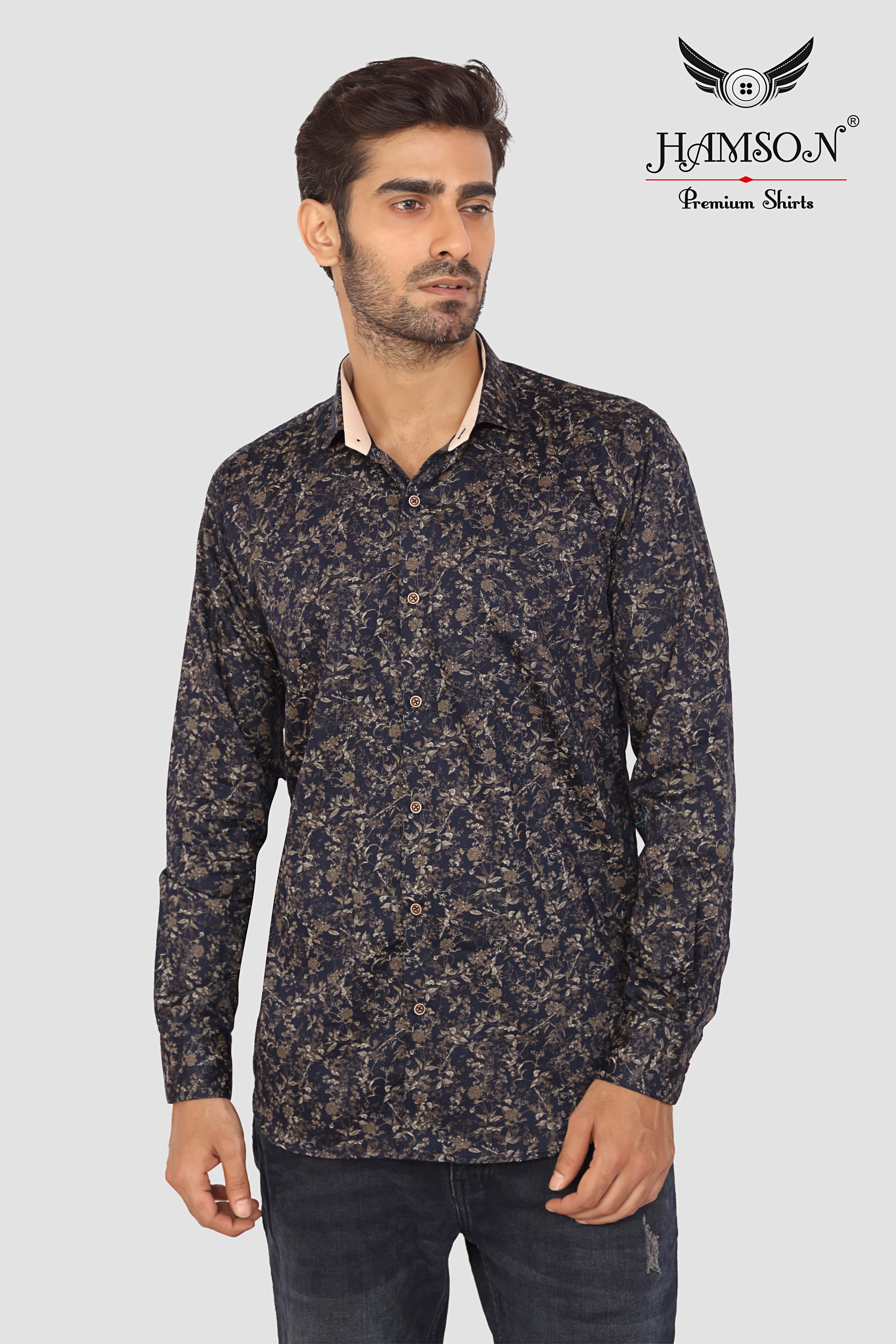 Mens Satin Cotton Shirts Lily 44b Collar Style: Standard