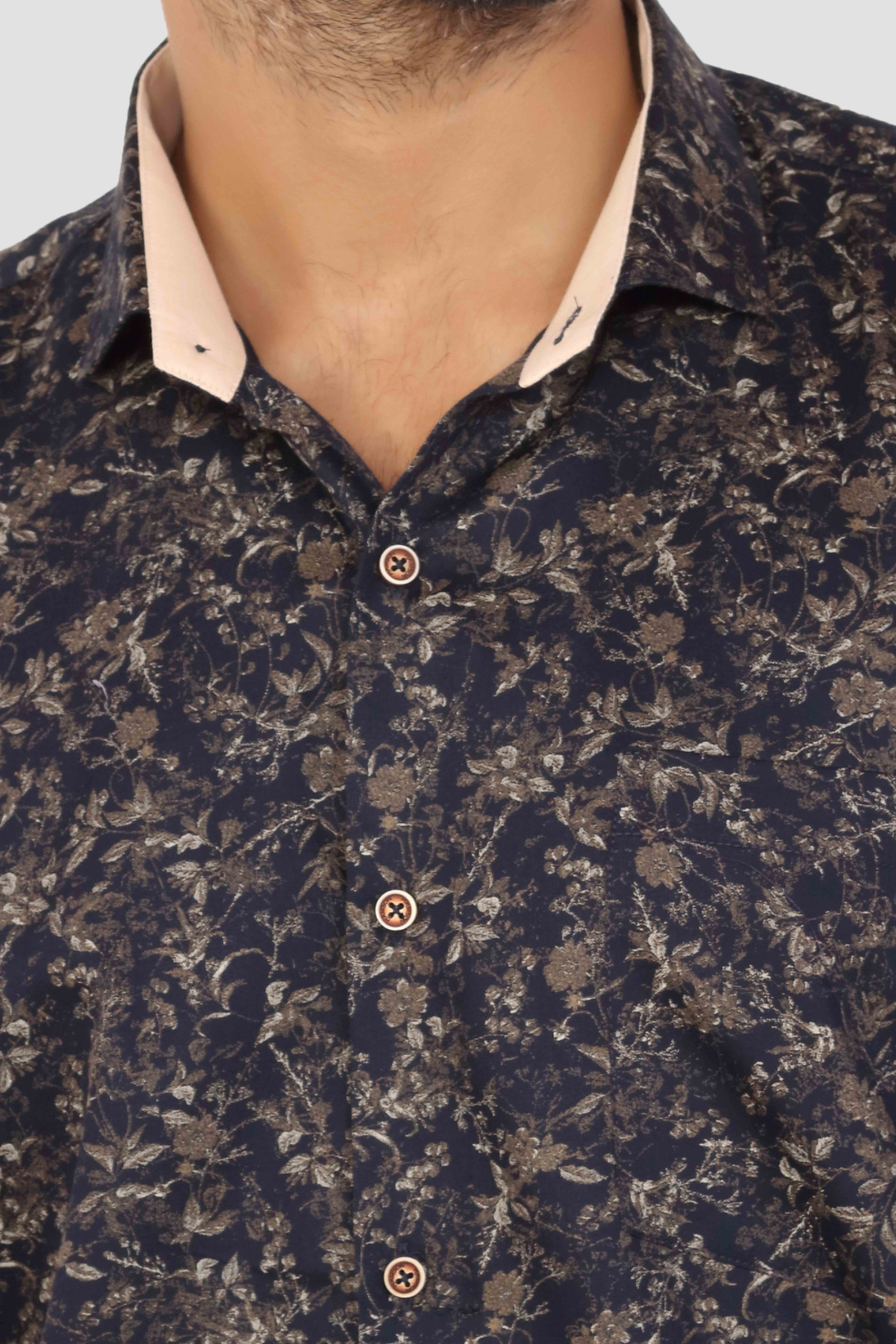 Mens Satin Cotton Shirts Lily 44b Collar Style: Standard