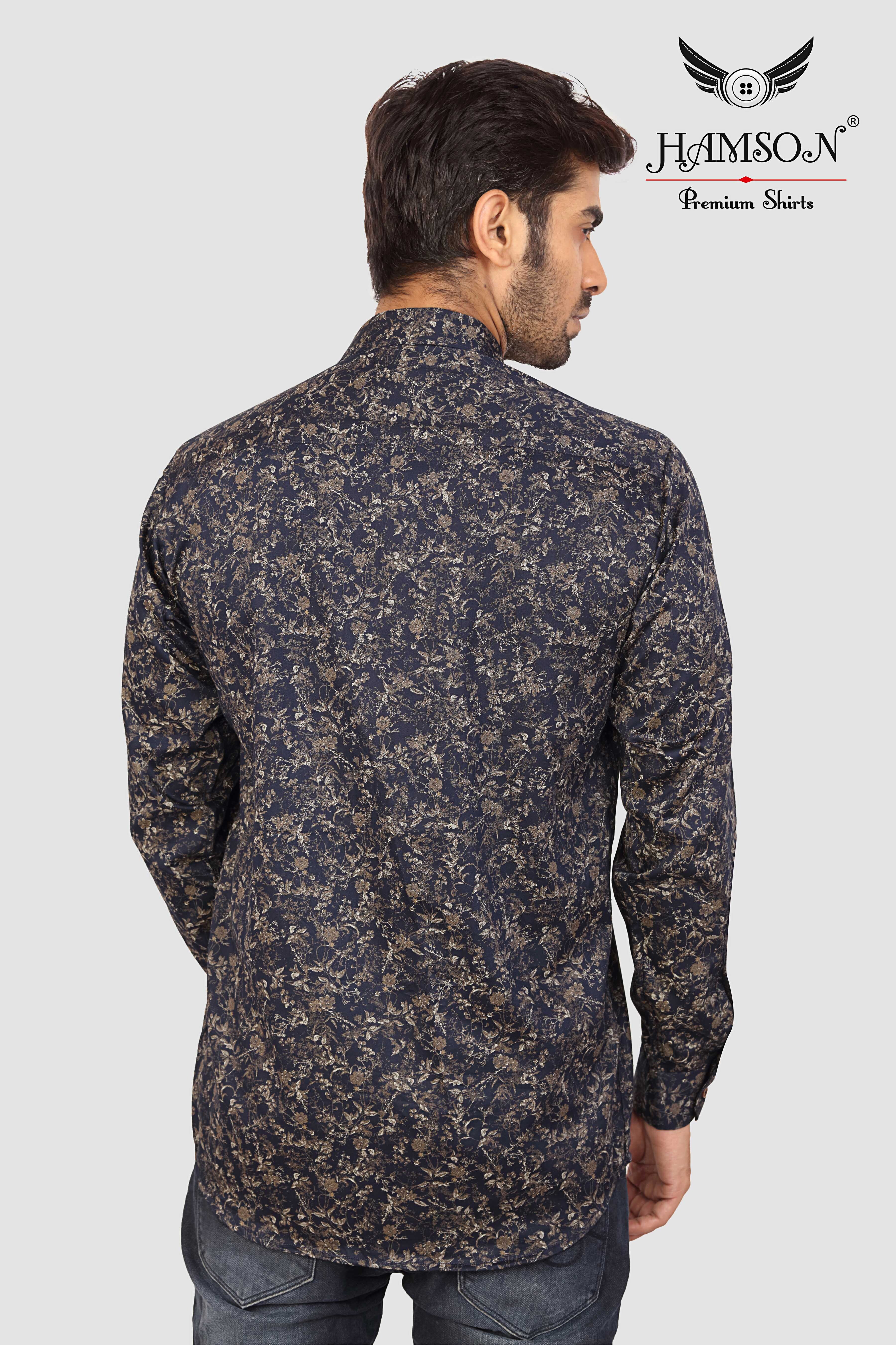Mens Satin Cotton Shirts Lily 44b Collar Style: Standard