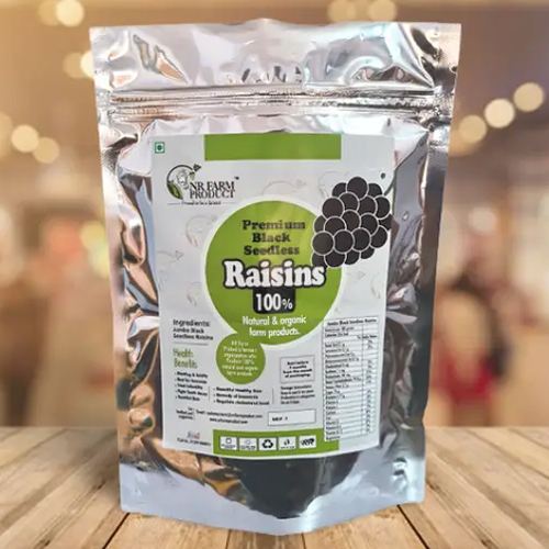 Natural Black Seedless Raisin - Dried, First Class Quality | Nutrient-rich Natural Candy With Anti-inflammatory Benefits And Ideal Gift Pack
