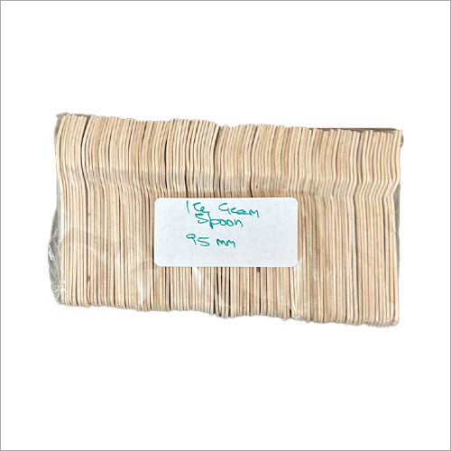 प्राकृतिक लकड़ी 95 एमएम स्पून