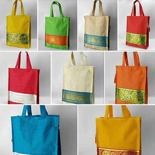 रंगीन मुद्रित जूट बैग का आकार: अनुकूलित