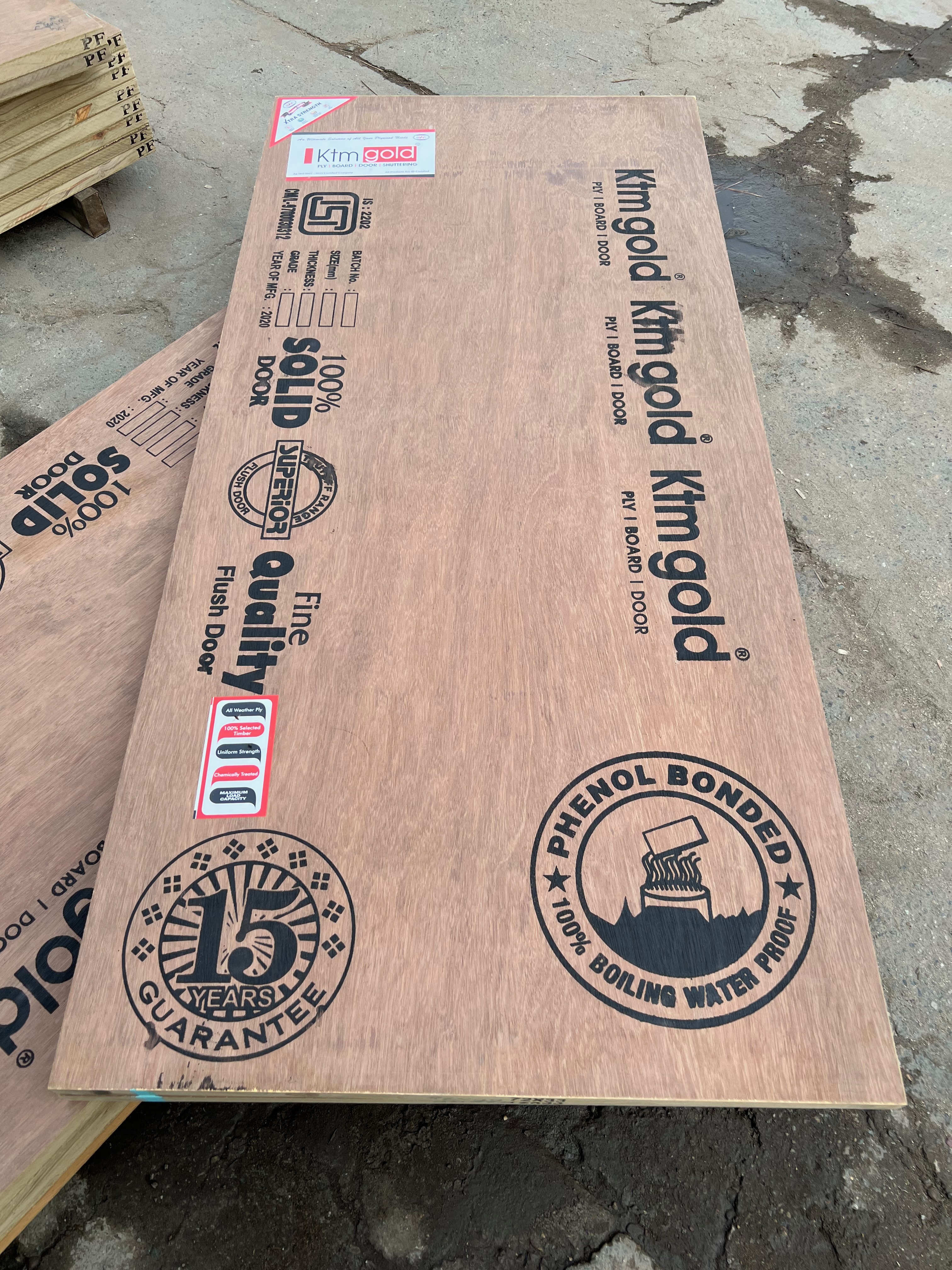Plywood Waterproof Door Application: Interior