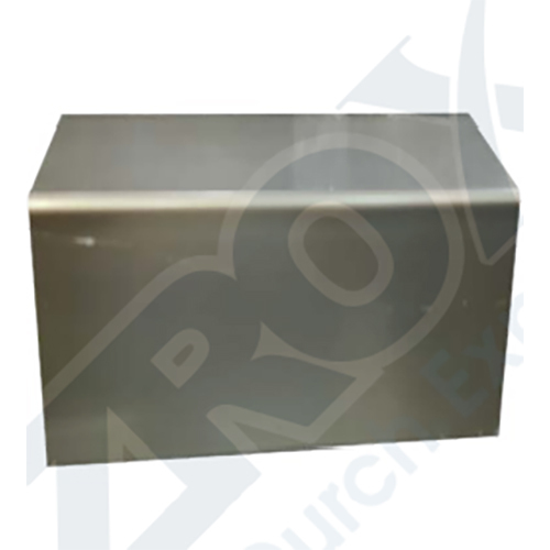 Glass Railing Top Profile 40x40 - Aluminum, 40x40 Mm Size, Grey Color | Railing Fitting, Durable Aluminum Screen Netting Material