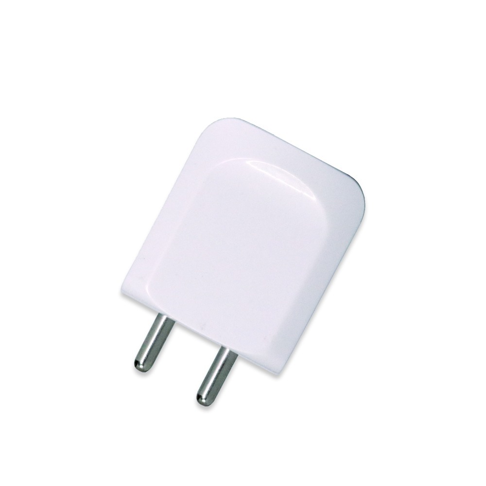 Phone Charger - Plastic Body, Compact Design, White Color | Dual Usb Ports - Reliable Wall Charger For Efficient Device Charging