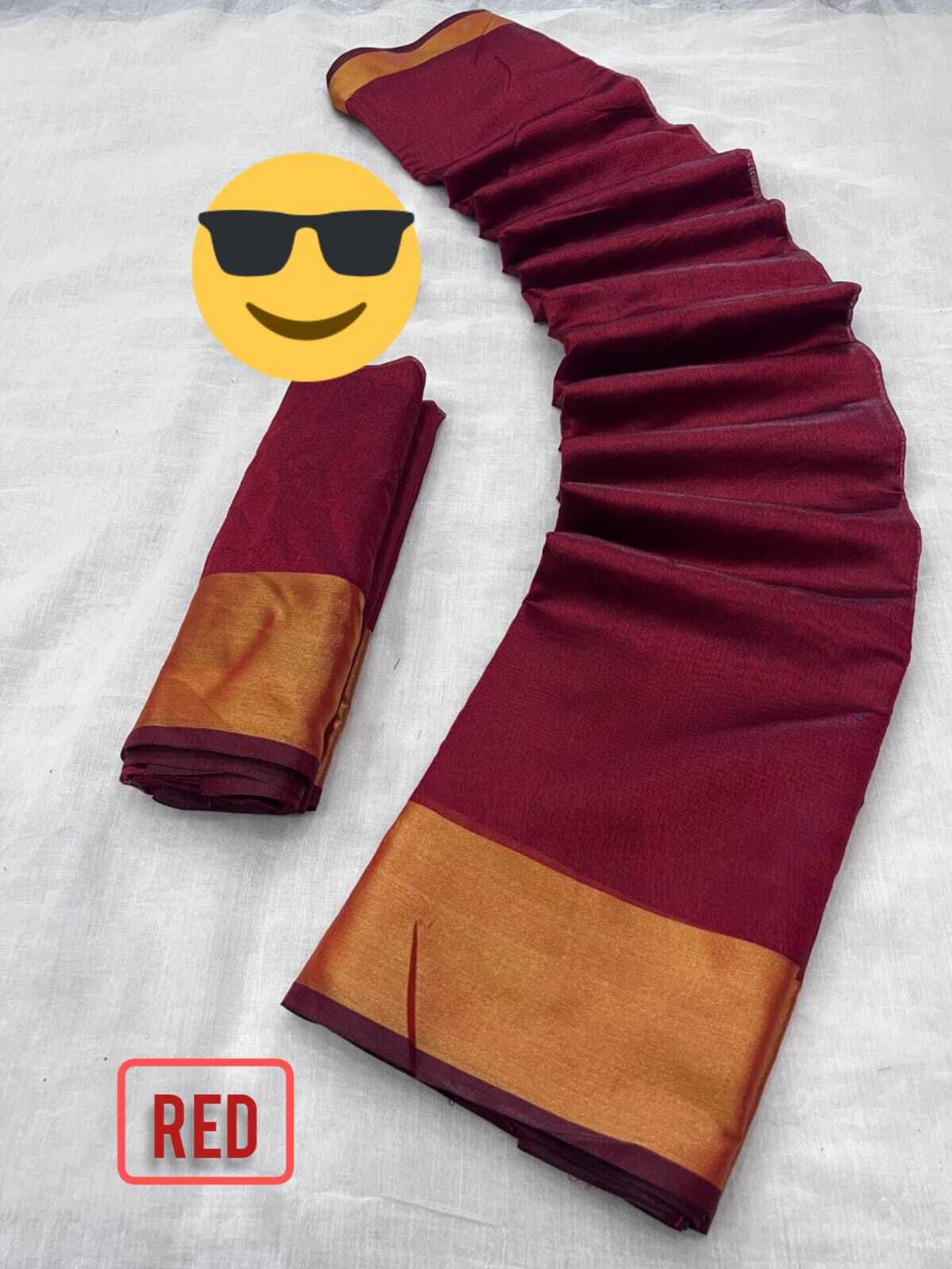 Silk Saree Zari Work - Cotton Silk Material, Elegant Zari Border, Available In 4 Beautiful Colors | Perfect For Festive And Traditional Occasions