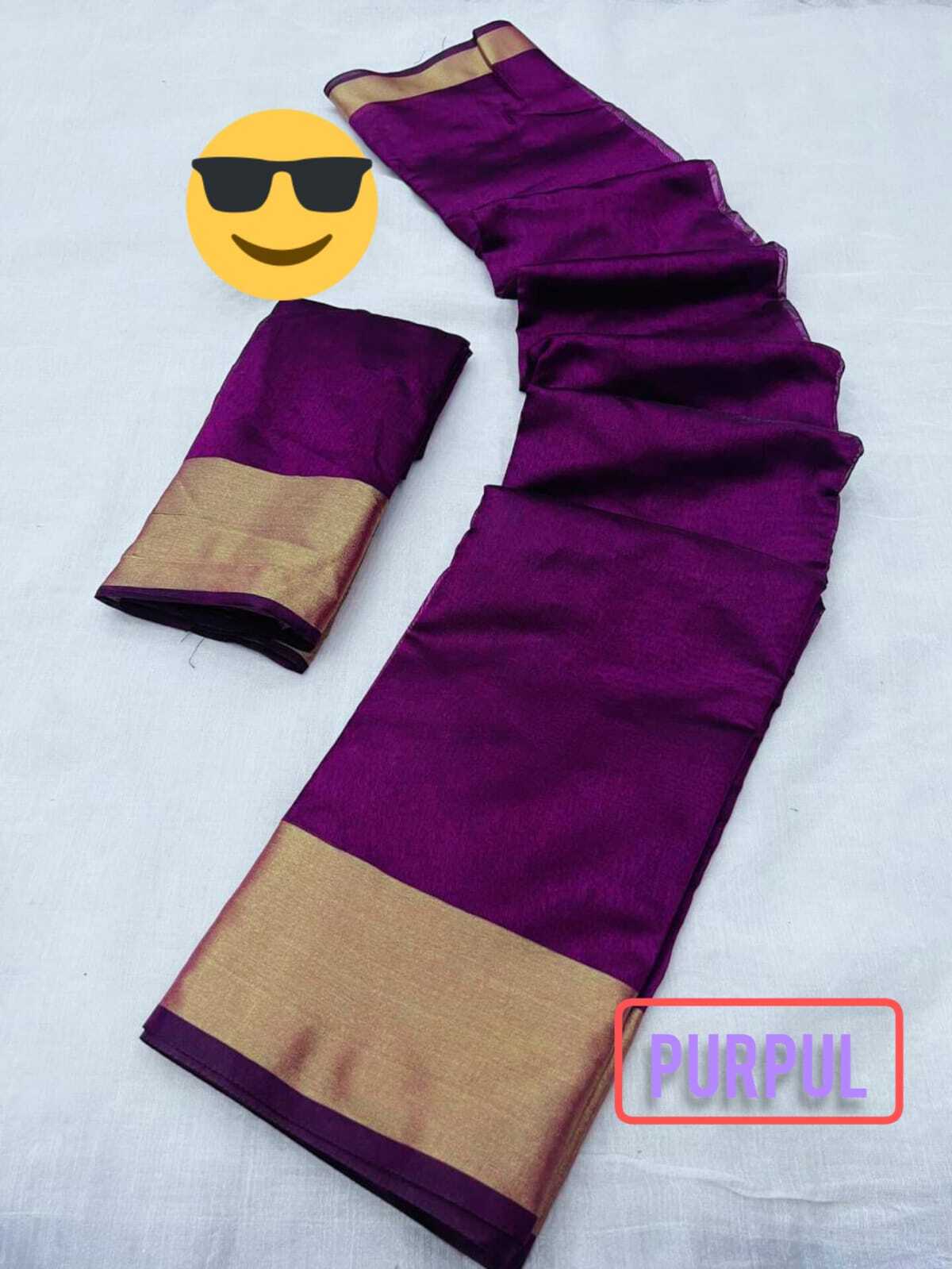 Silk Saree Zari Work - Cotton Silk Material, Elegant Zari Border, Available In 4 Beautiful Colors | Perfect For Festive And Traditional Occasions