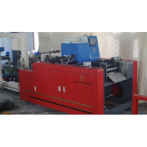 Paper Rope Handle Making Machine - 440v, 5hp Red Automatic Model | Efficient Production Of High-quality Paper Rope Handles