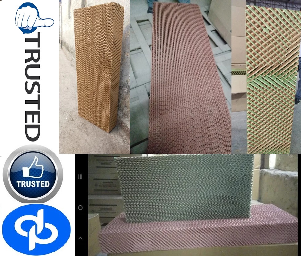 Brown Evaporative Cooling Pad Hyderabad - D.p.engineers