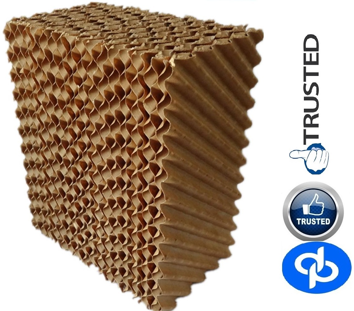 Brown Evaporative Cooling Pad Hyderabad - D.p.engineers