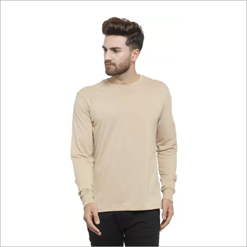 Cotton Round Neck Full Seelve T Shirt