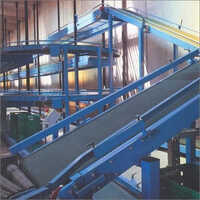 Motorized Conveyor System - Color: Blue