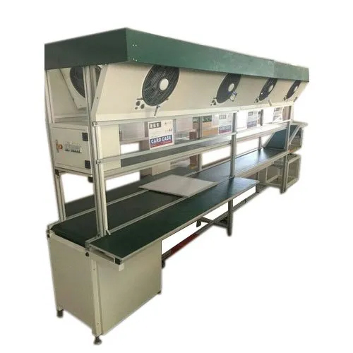 Assembly Line Overhead Conveyor - Metal, Custom Sizes Available | Efficient Ergonomic Transport System With Warranty