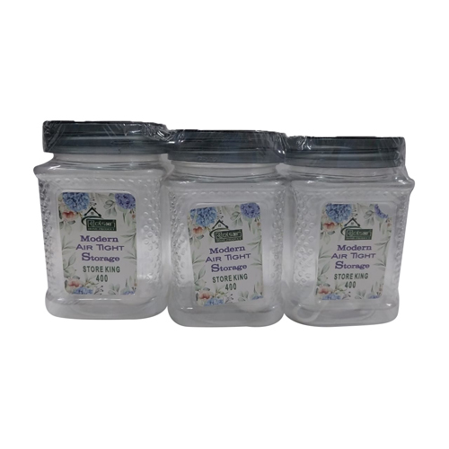 Airtight Plastic Storage Container Set - 400ml, Versatile Household & Commercial Use, Multi-Size Options Available