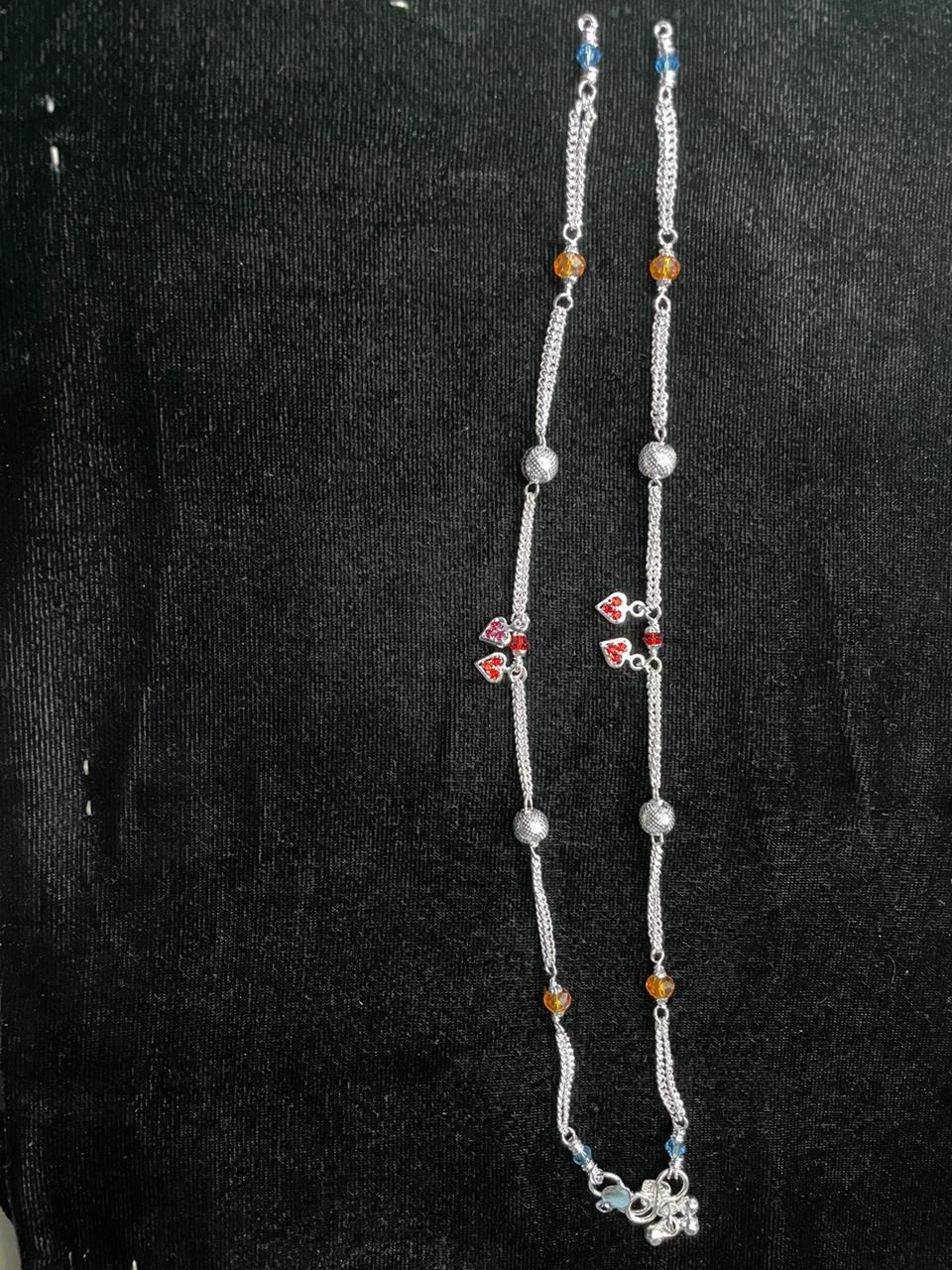 Ladies Imitation Designer Payal - High Quality Materials, Stunning Design & Superior Shine | Elegant Ankle Jewelry For Women