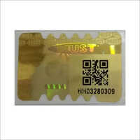 मल्टीकलर हाई सिक्योरिटी होलोग्राम लेबल