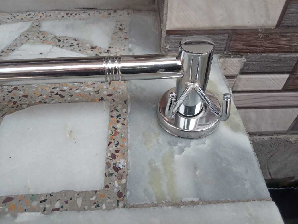 Stainless Steel Towel Rod - Durable And Stylish | Elegant Bathroom Accessory For Towel Organization