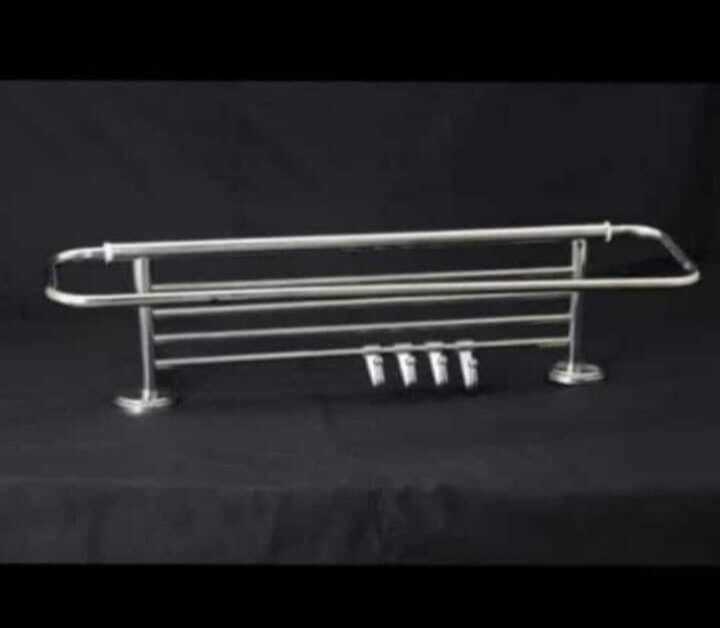 Towel Rack - Stainless Steel | Durable Design, Elegant Finish, Space-saving Solution