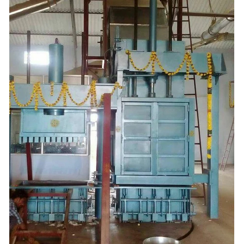 1220x457x457 मिमी पूरी तरह से स्वचालित कॉटन बेलिंग प्रेस