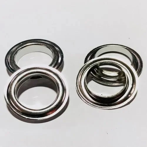 30mm Aluminum Eyelets - Aluminum Material, 30mm Size, Painted Pattern | Lightweight, Corrosion-resistant, Ideal For Fabric Reinforcement