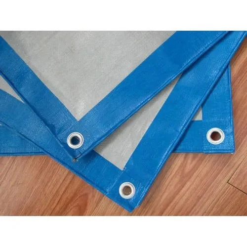 Tarpaulin Aluminum Eyelet - Heavy-duty Waterproof Polyethylene/pvc Sheet , Reinforced Edges With Metal Rings For Secure Fastening