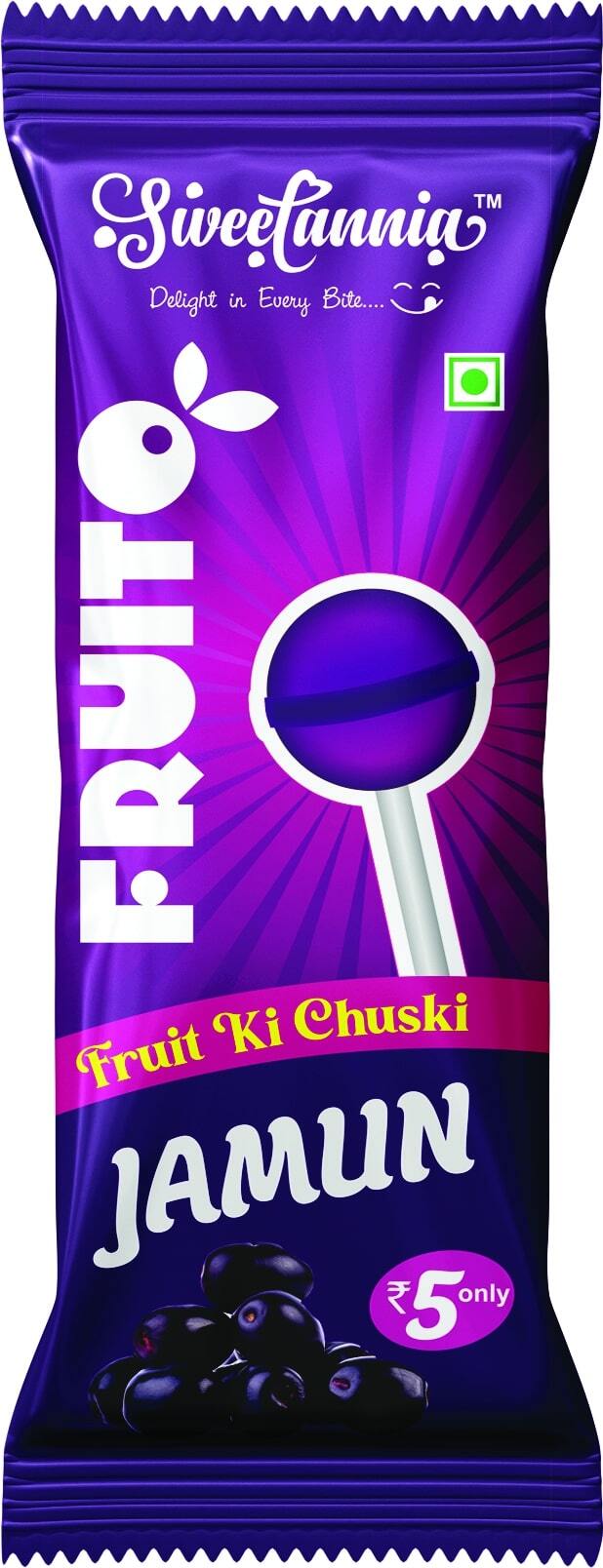 Lollipop Fruit Flavor - 7x2 Cm, Red | Assorted Fruit Flavors, Delicious Treat, Individually Wrapped, Natural Ingredients