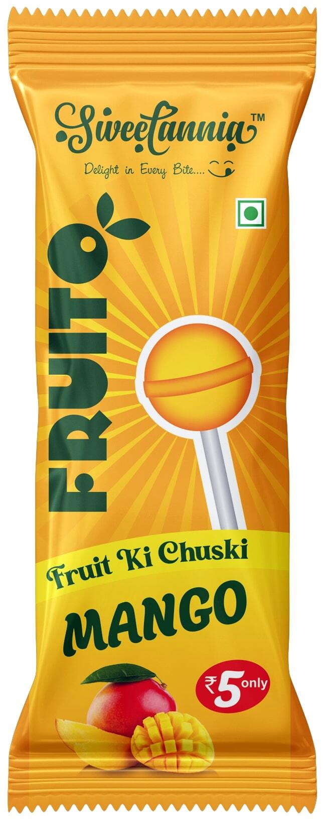 Lollipop Fruit Flavor - 7x2 Cm, Red | Assorted Fruit Flavors, Delicious Treat, Individually Wrapped, Natural Ingredients