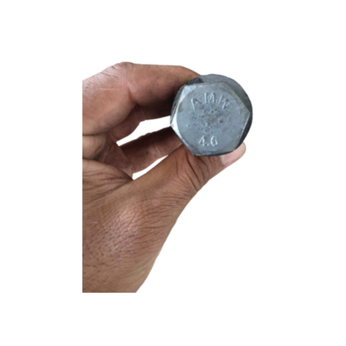 Hex Bolt - M16 Diameter, Grade 4.6 | Hexagon Head, Standard Heat Treatment, Din 933 Standard, Plain Finish For General Purpose Fastening