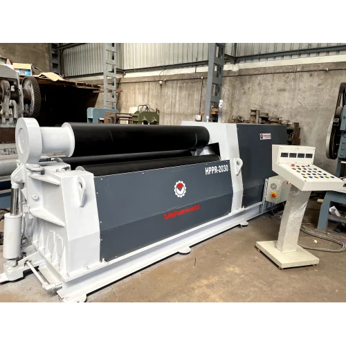 स्वचालित 3 रोलर हाइड्रोलिक प्री पिंच प्लेट रोलिंग मशीन