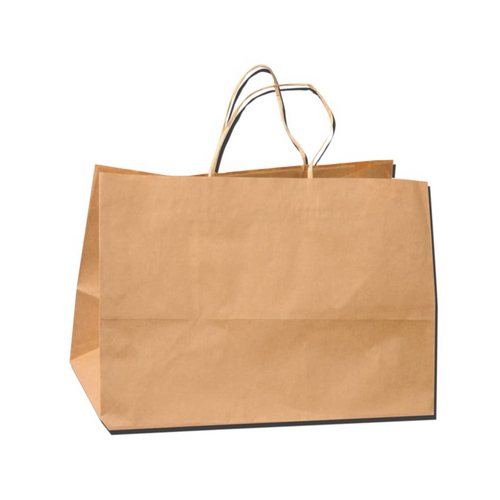 Corrugated Board Hotel Parcel Carry Bag
