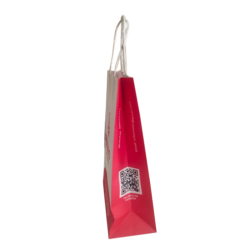 Shopping Carry Bag - Corrugated Board, Modern Style - Customized Designs, Embossed Surface Handling
