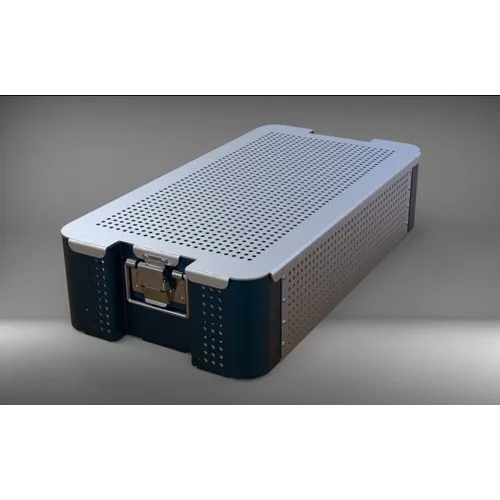 Black 60 X 30 X 15cm Sterilization Container