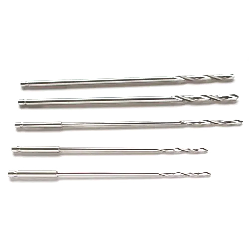 Orthopedic Drill Bit - Steel Material, Round Shape, Silver Finish | Precision Engineering For Accurate Bone Drilling In Surgical Procedures
