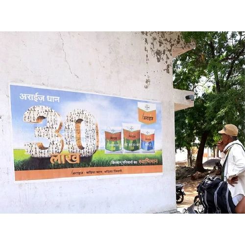 Digital Wall Painting Advertising Services - Customizable Display Sizes, High-resolution Image Quality, Dynamic Color Options